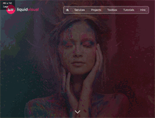 Tablet Screenshot of liquidvisual.com